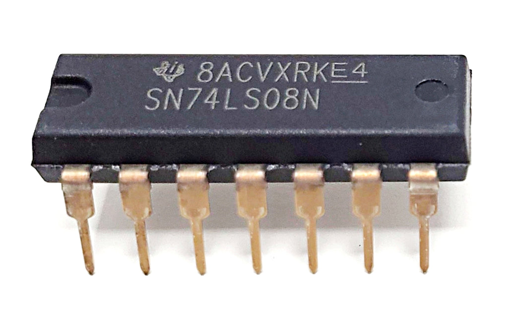 SN74LS08N 74LS08 Quadruple 2-Input Positive-and Gates Breadboard-Friendly  IC DIP-14