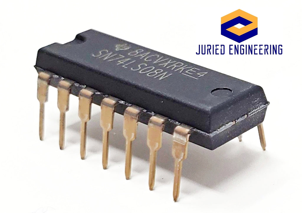 74LS08 QUAD 2-INPUT AND Gate/ UND-Gatter 2-Eingänge IC DIP-14 5.25V 8mA 74LS08 QUAD 2-INPUT AND Gate/ UND-Gatter 2-Eingänge IC DIP-14 5.25V 8mA