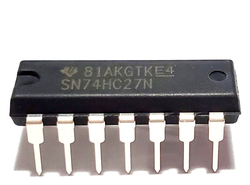 SN74HC27N SN74HC27 74HC27 7427 Triple 3-Input Positive-NOR Gates Breadboard-Friendly IC DIP-14