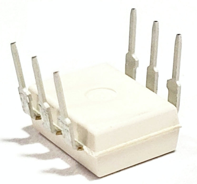H11AA1M H11AA1 DIP-6 Through Hole AC Input Phototransistor Base DC Output Optocoupler 6-Pin Breadboard-Friendly IC