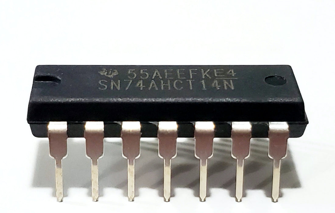 SN74AHCT14N 74HC14 Hex Schmitt-Trigger Inverters Breadboard-Friendly IC DIP-14