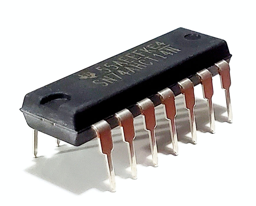 SN74AHCT14N 74HC14 Hex Schmitt-Trigger Inverters Breadboard-Friendly IC DIP-14