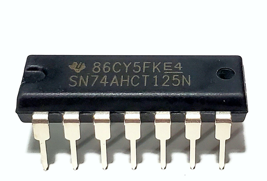 SN74AHCT125N Quadruple Bus Buffer Gates With 3-State Outputs
