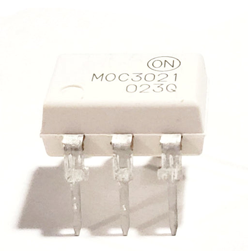 MOC3021M MOC3021 DIP6 Through Hole Random-Phase Triac Driver Output Optocoupler (400 V Peak) Phototransistor Opto Isolator Breadboard-Friendly
