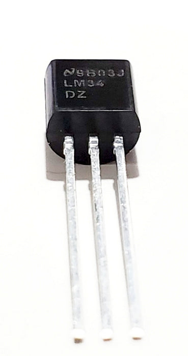LM34DZ/NOPB LM34DZ LM34 ±1°F 5V-30V, Analog Output Temperature Sensor with Fahrenheit Scale Calibration TO-92