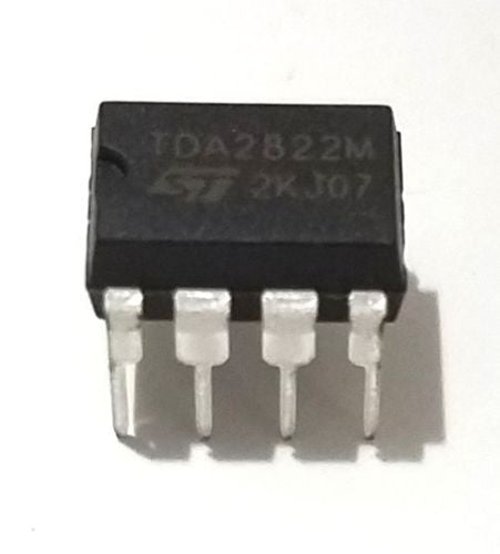 TDA2822M TDA2822 Dual Low Voltage Audio Power Amplifier Breadboard-Friendly IC DIP-8