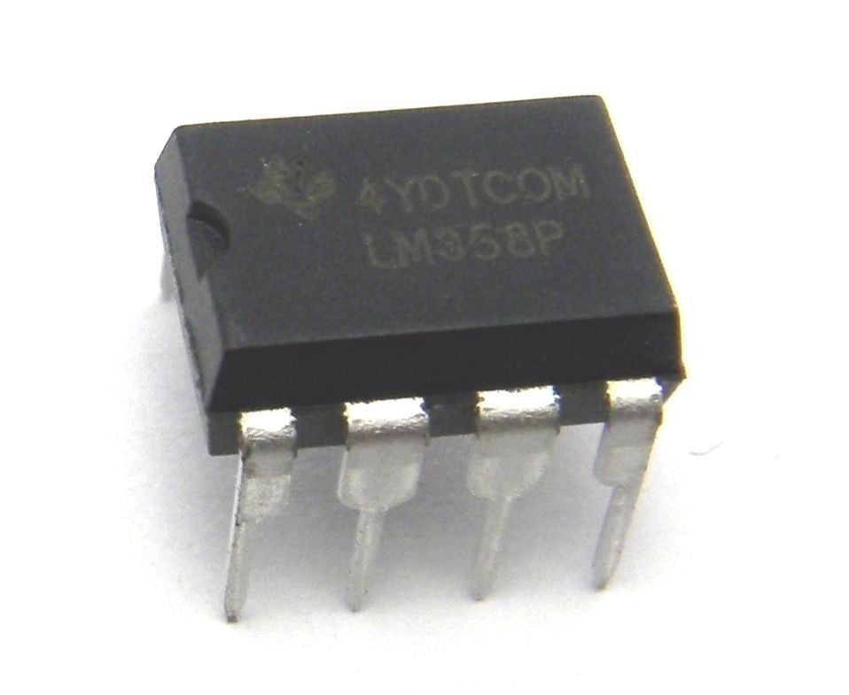 Lotto Di 100 Amplificatori Operazionali LM358P / LM358N – 8 Pin Dip, Componenti Elettronici