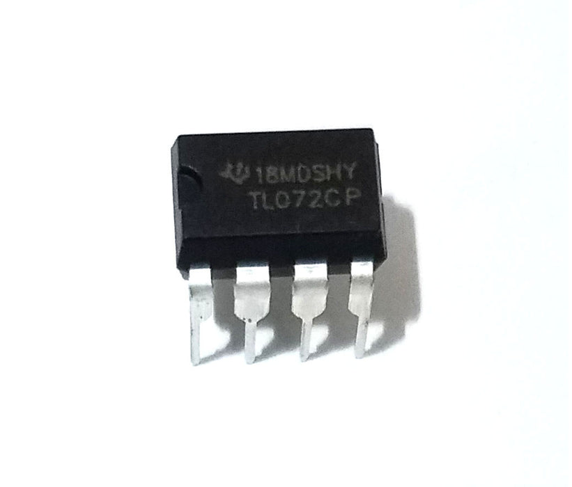TL072CP + Socket Low Noise JFET Dual Op-Amp DIP-8