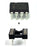 TDA7052A + Socket - 1W BTL Mono Audio Amplifier DC Control