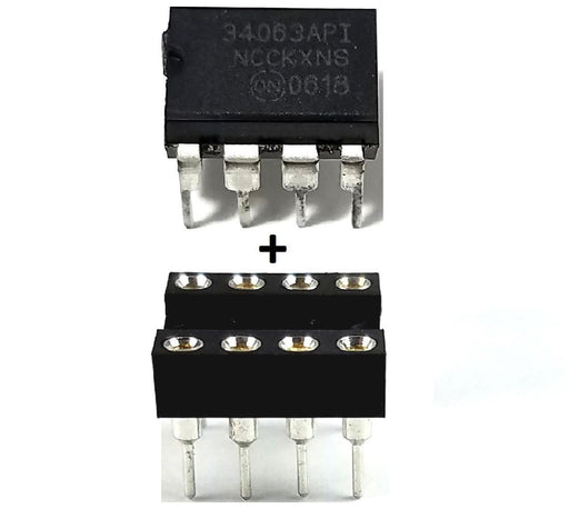 MC34063A MC34063 + Socket - Buck Boost Inverting Regulator