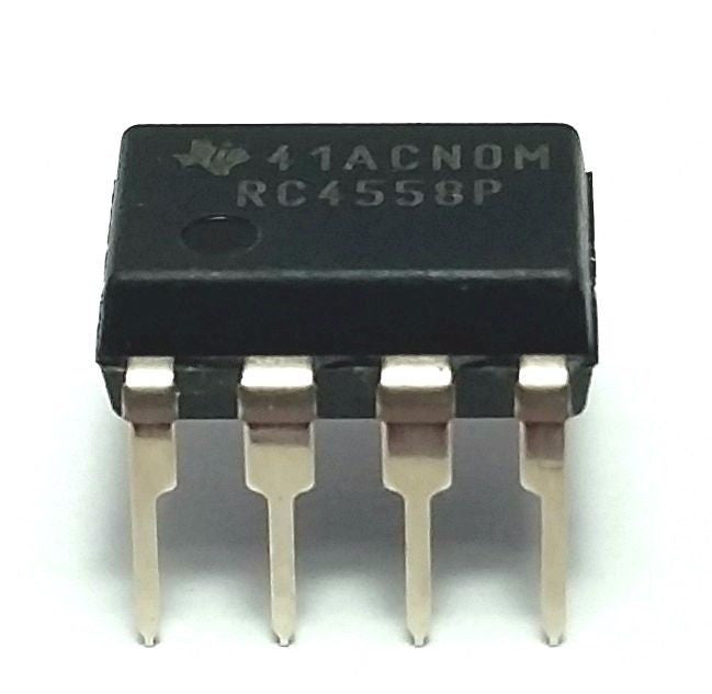 RC4558 + Socket Dual Operational Amplifier DIP-8