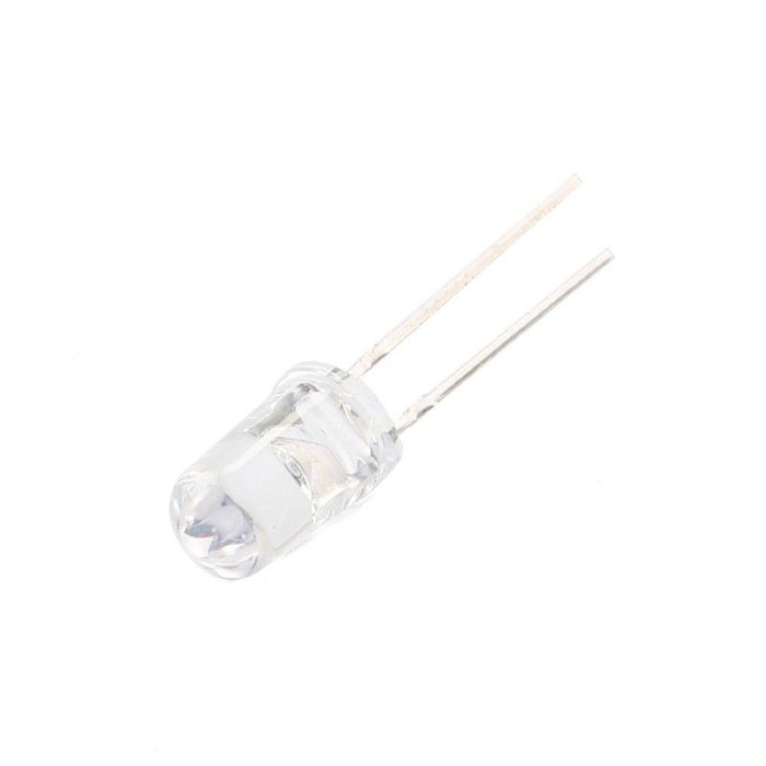 White Clear LED 5mm Round Wide Angle LED Light Emitting Diode Bright PCB