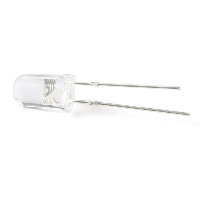 White Clear LED 5mm Round Wide Angle LED Light Emitting Diode Bright PCB