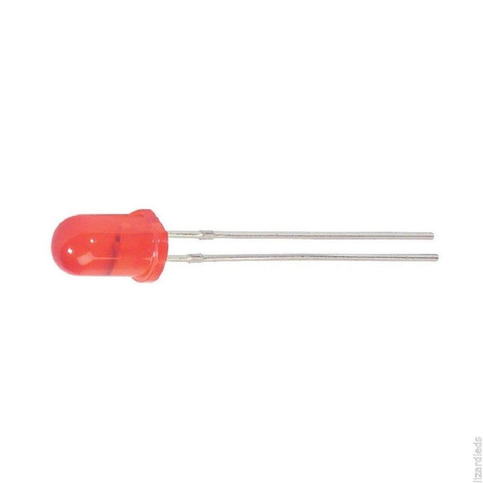 Red LED 5mm Round Wide Angle Diffused LED Light Emitting Diode Bright PCB