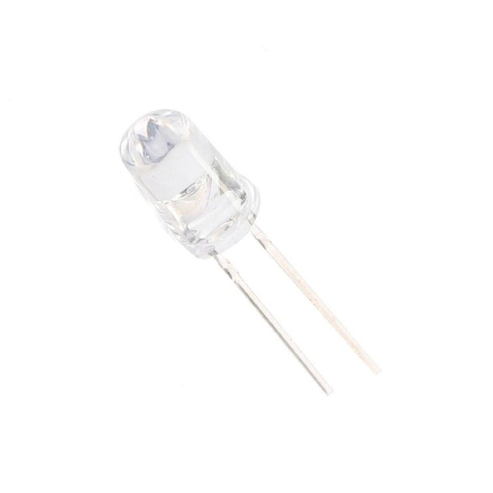 White Clear LED 5mm Round Wide Angle LED Light Emitting Diode Bright PCB