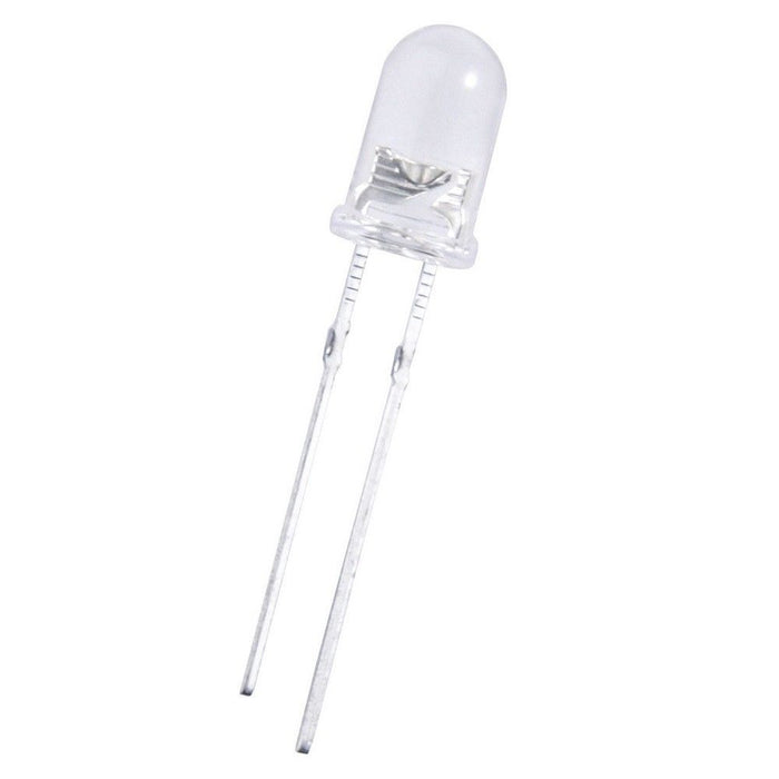 White Clear LED 5mm Round Wide Angle LED Light Emitting Diode Bright PCB