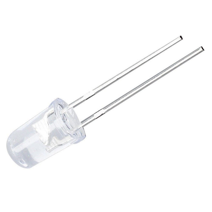 White Clear LED 5mm Round Wide Angle LED Light Emitting Diode Bright PCB