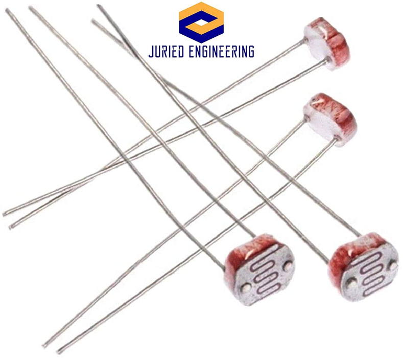 GL Series Photoresistor Kit (5) GL5506, (5) GL5516, (5) GL5528, (5) GL5537, (5) GL5539, (5) GL5549 Photo Light Sensitive Resistor Kit of 30 Pieces