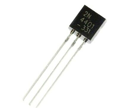 2N4401 NPN TO-92 NPN Silicon Epitaxial Planar Transistor