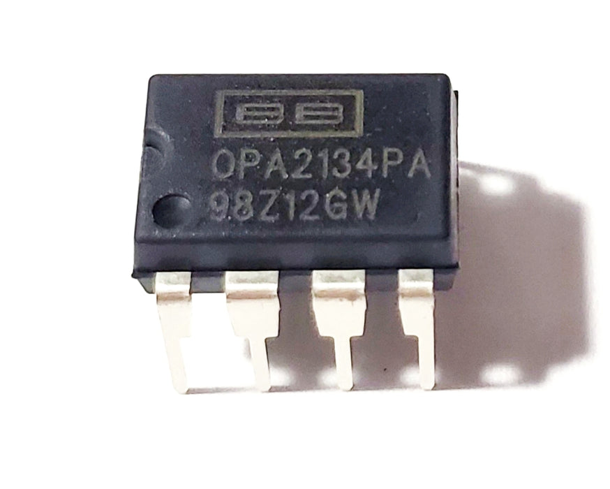 OPA2134PA OPA2134 - SoundPlus™ High Performance Dual HiFi Audio OpAmp Audio Operational Amplifiers DIP-8 Breadboard-Friendly