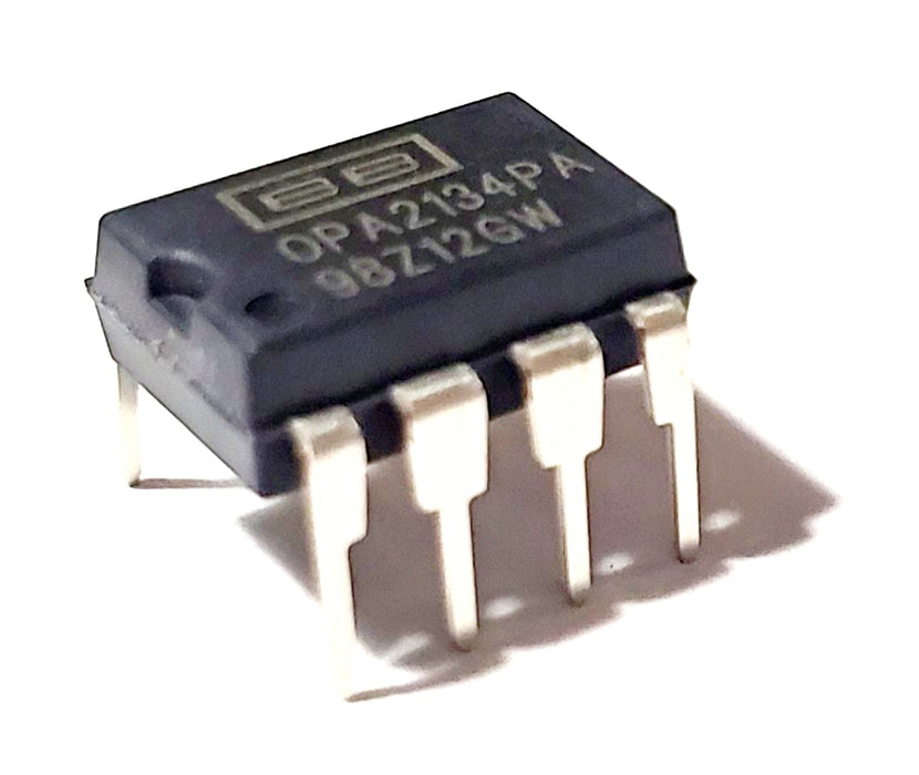 OPA2134PA OPA2134 - SoundPlus™ High Performance Dual HiFi Audio OpAmp Audio Operational Amplifiers DIP-8 Breadboard-Friendly