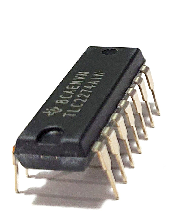 TLC2274AIN TLC2274A TLC2274 Advanced LinCMOS Rail-to-Rail Quad Precision Operational Amplifier Op Amp Breadboard-Friendly IC DIP-14