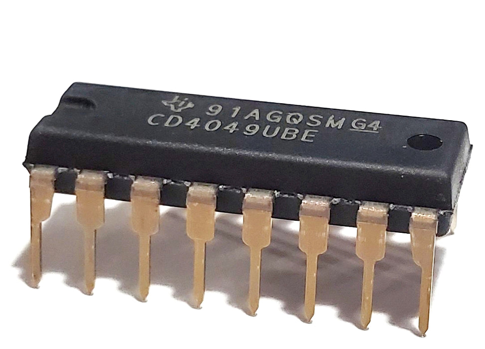 CD4049UBE CD4049 CMOS HEX Buffer/Converters IC