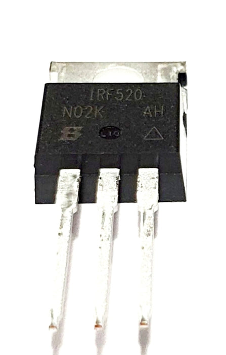 IRF520PBF IRF520 Transistor MOSFET N-Channel 100V 9.2A 3-Pin (3+Tab) TO-220AB Field Effect Transistor TO−92 (TO−226)