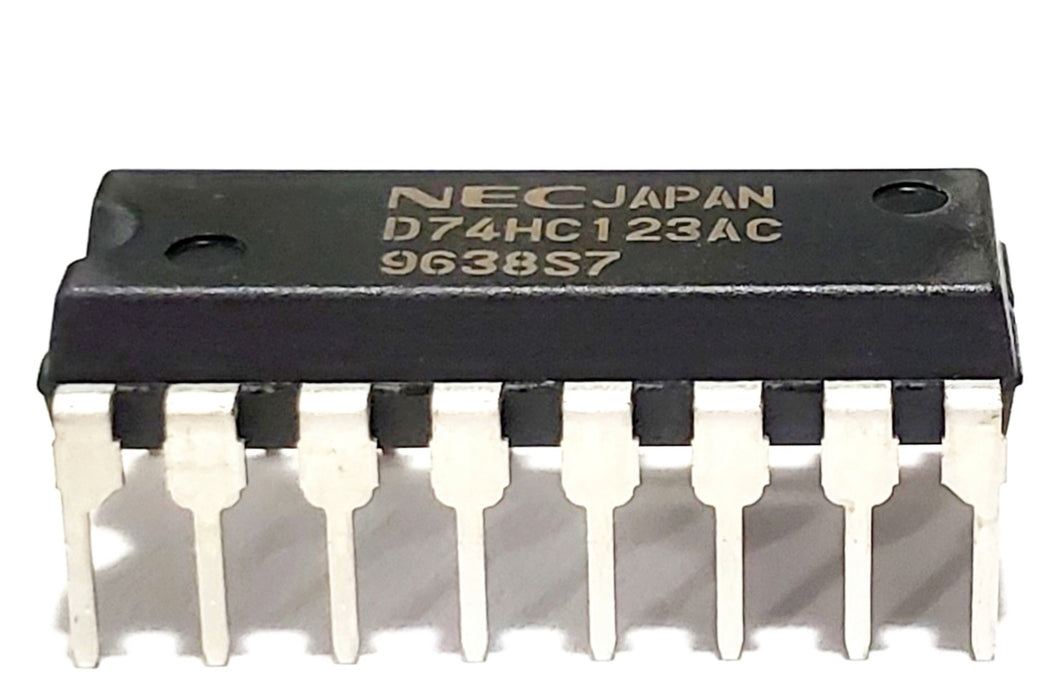 D74HC123AC 74HC123 High Speed CMOS Logic Dual Retriggerable Monostable Multivibartors
