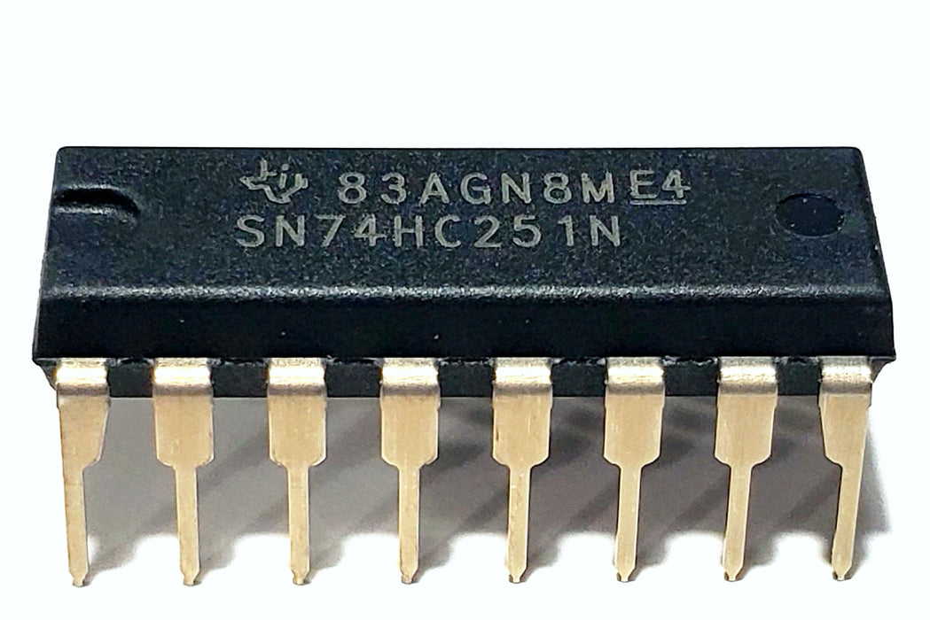 SN74HC251N SN74HC251 74HC251 Data Selectors/Multiplexers with 3-State Outputs Breadboard-Friendly IC DIP-16