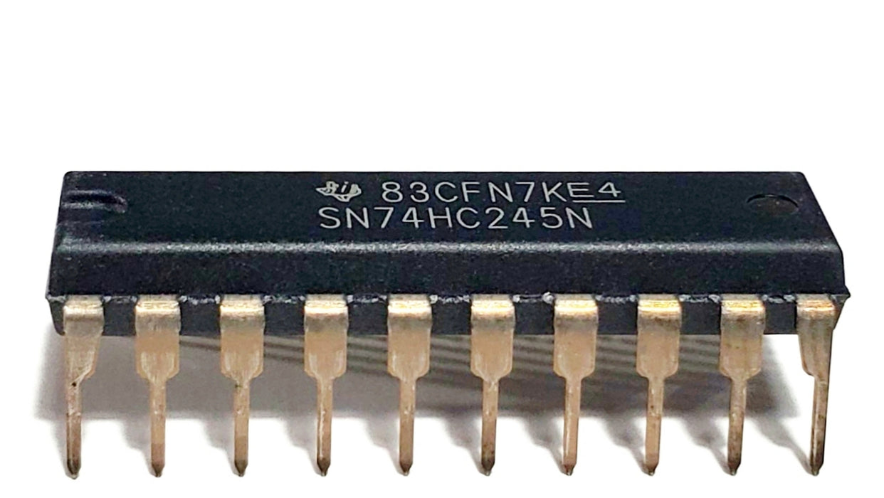 SN74HC245N 74HC245 Octal Bus Transceivers With 3-State Outputs Breadboard-Friendly IC DIP-20