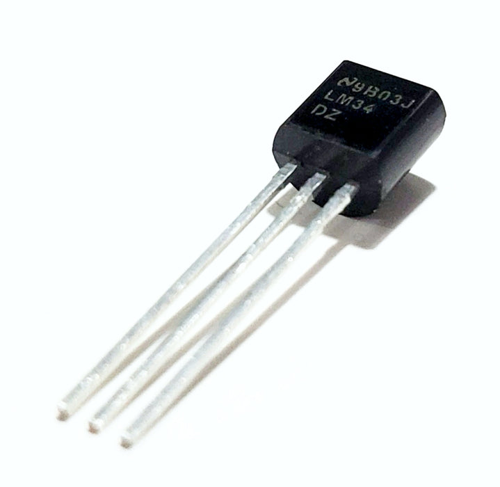 LM34DZ/NOPB LM34DZ LM34 ±1°F 5V-30V, Analog Output Temperature Sensor with Fahrenheit Scale Calibration TO-92