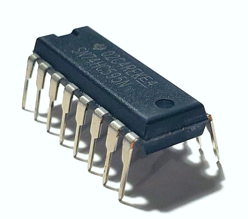 SN74HC595N 74HC595 8-Bit Shift Register with Output Latches and Eight 3-State Outputs, DIP 16, Cascadable