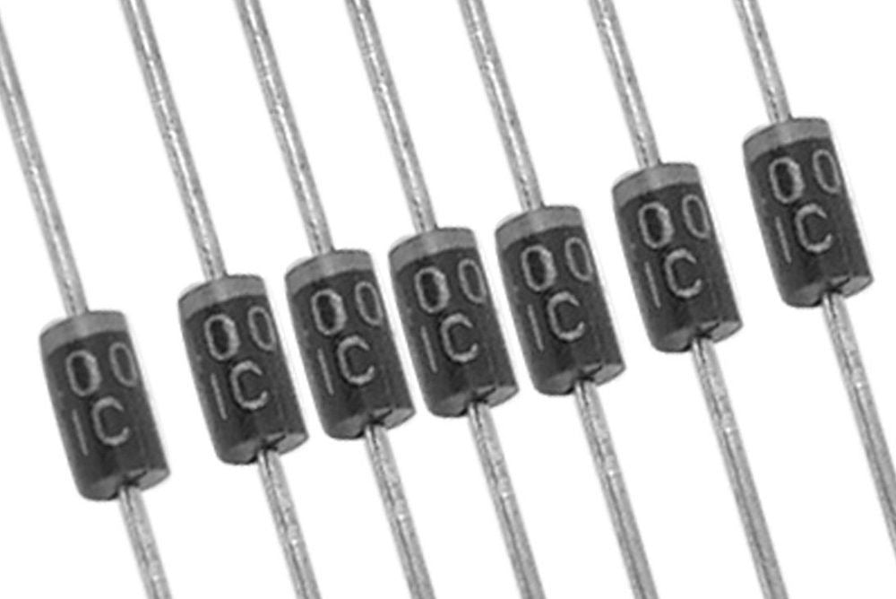 1N4004 DO-41 Axial Silastic Guard Junction Standard Rectifier Diode