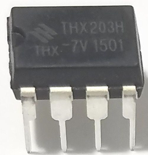 THX203H -7V + Socket Power Management IC PWM DIP-8 (Pack of 1)