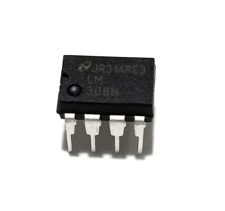 LM308N LM308 Precision Operational Amplifier Op Amp 18V 500mW and Machined Socket Breadboard-Friendly IC DIP-8