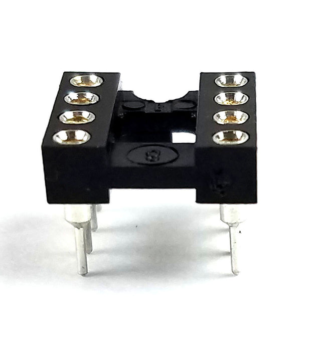 TDA2822M TDA2822 Dual Low Voltage Audio Power Amplifier and Machined DIP Socket Breadboard-Friendly IC DIP-8