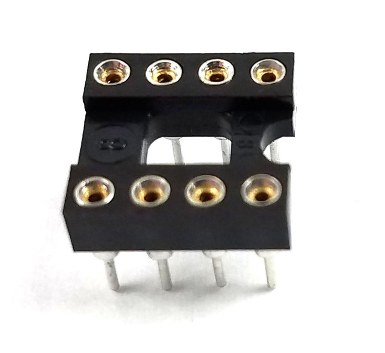 TDA2822M TDA2822 Dual Low Voltage Audio Power Amplifier and Machined DIP Socket Breadboard-Friendly IC DIP-8