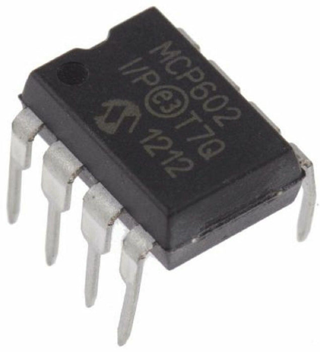 MCP602-I/P MCP602 + Socket - Single Supply Dual CMOS Op Amp IC
