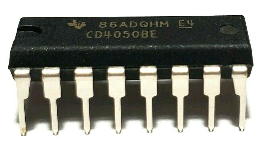CD4050BE CD4050 CMOS Hex Non-Inverting Buffer/Converter