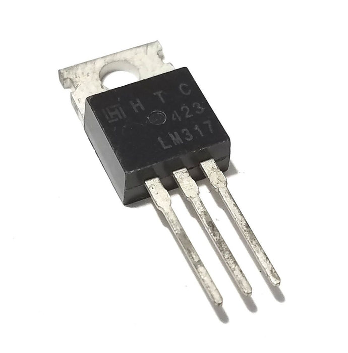 LM317 - Positive Adjustable Voltage Regulator IC