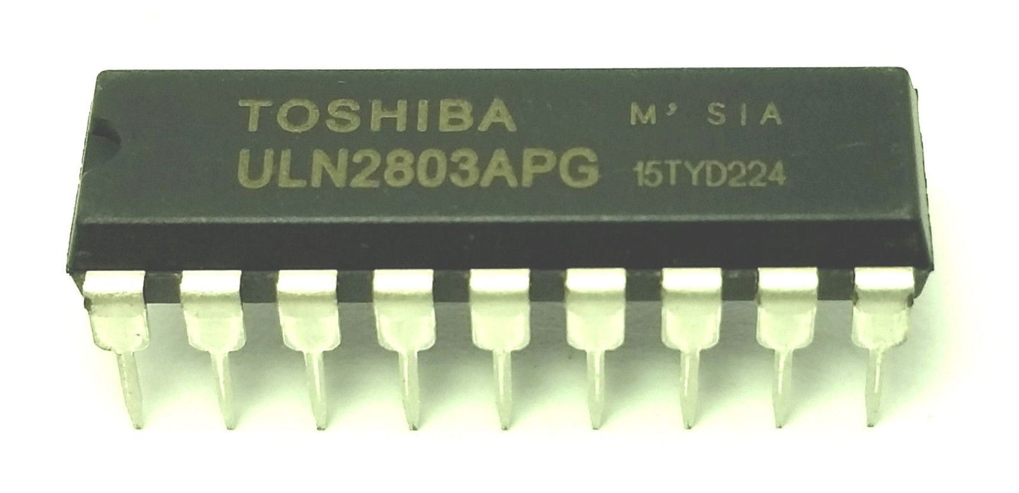 thumbnail image 2 of 5pcs STMicroelectronics ULN2803A Darlington Transistor Array – NPN, DIP-18, New 2 of 6