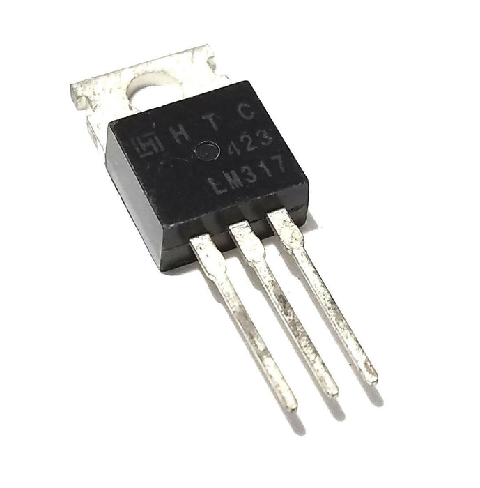 LM317 - Positive Adjustable Voltage Regulator IC