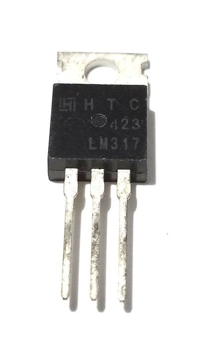 LM317 - Positive Adjustable Voltage Regulator IC