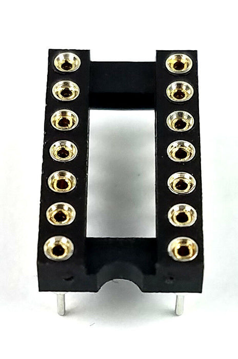 SN74HC14N 74HC14 Hex Schmitt-Trigger Inverters  and Machined DIP Sockets Breadboard-Friendly IC DIP-14