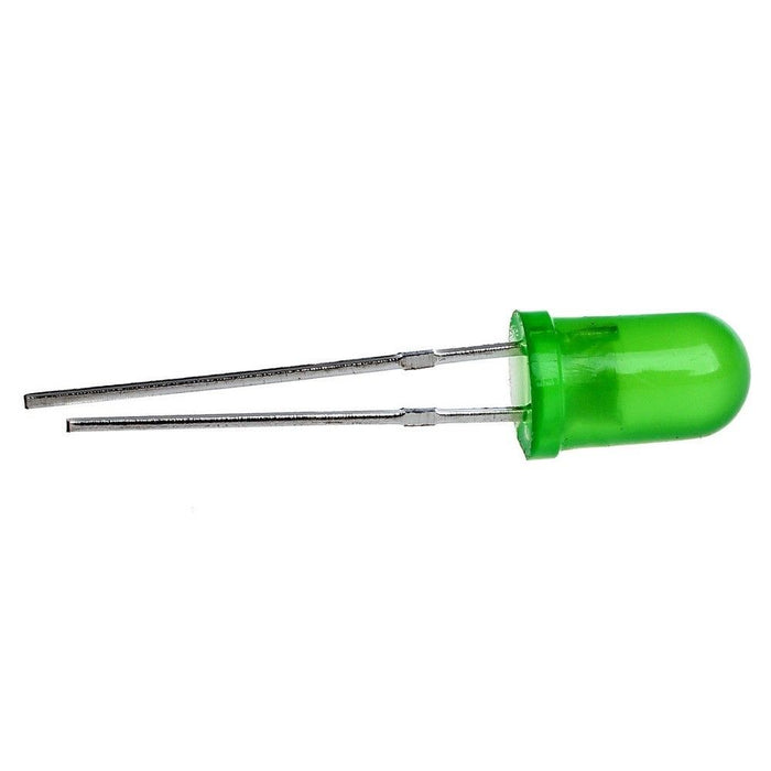 Green LED 5mm Round Wide Angle Diffused LED Light Emitting Diode Bright PCB