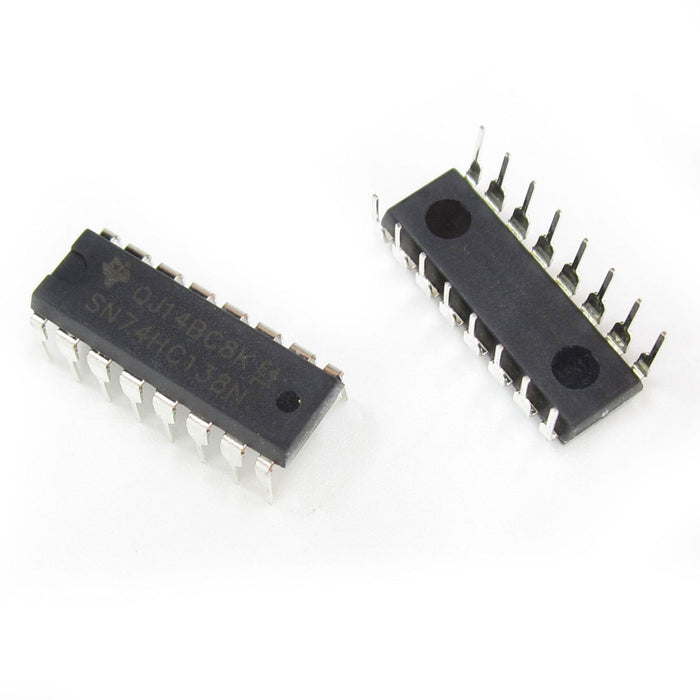 SN74HC138N 74HC138 3-Line To 8-Line Decoders/Demultiplexer Breadboard-Friendly DIP-16 IC