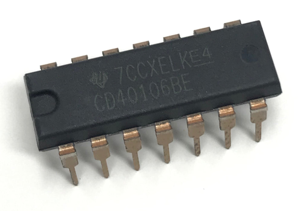 CD40106BE CMOS Hex Schmitt-Trigger Inverters  IC