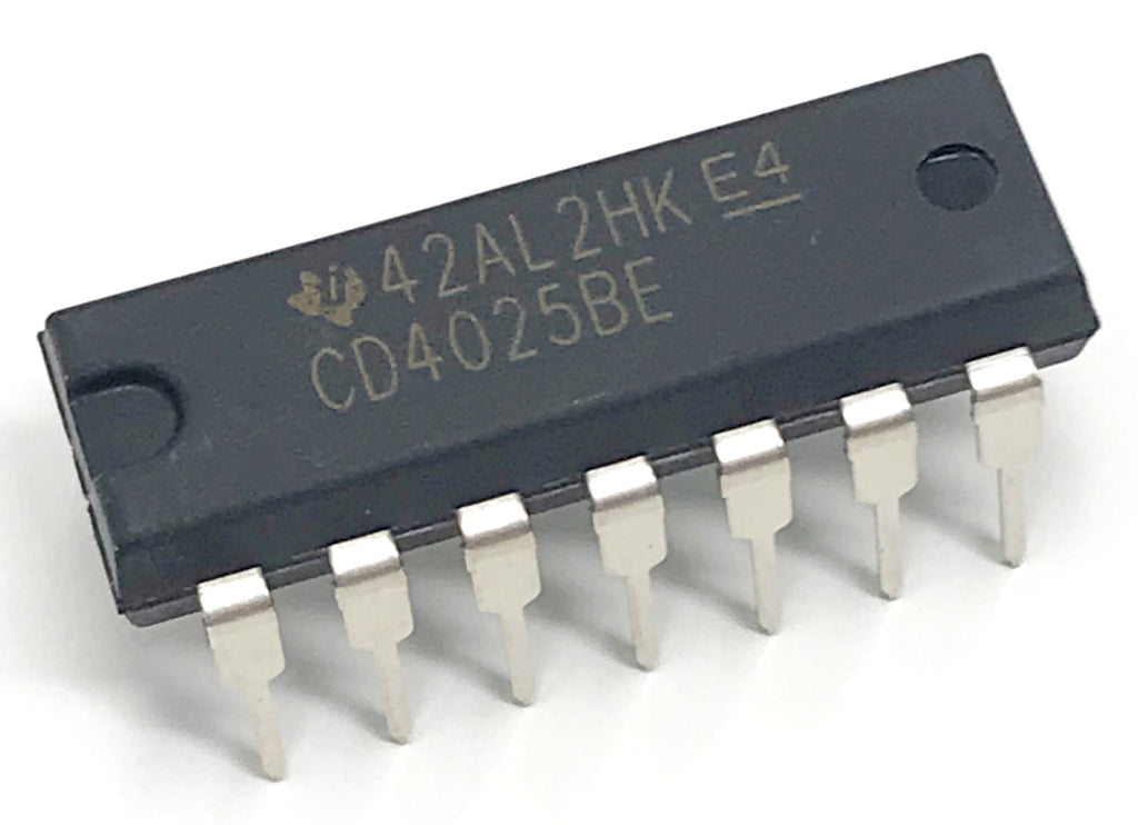 CD4025BE CD4025 CMOS Triple 3-Input NOR Gate — Juried Engineering