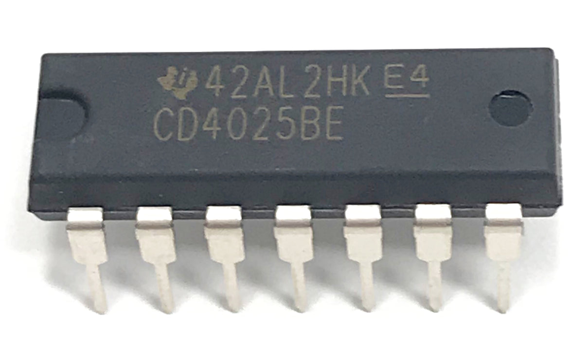 CD4025BE CD4025 CMOS Triple 3-Input NOR Gate